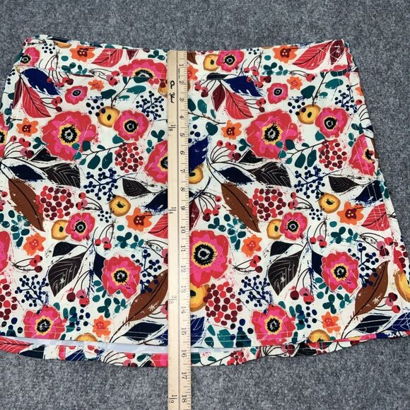 Rip Skirt Womens Size XL Floral Hawiian Beach Vaca pool Cruise - Picture 6 of 9